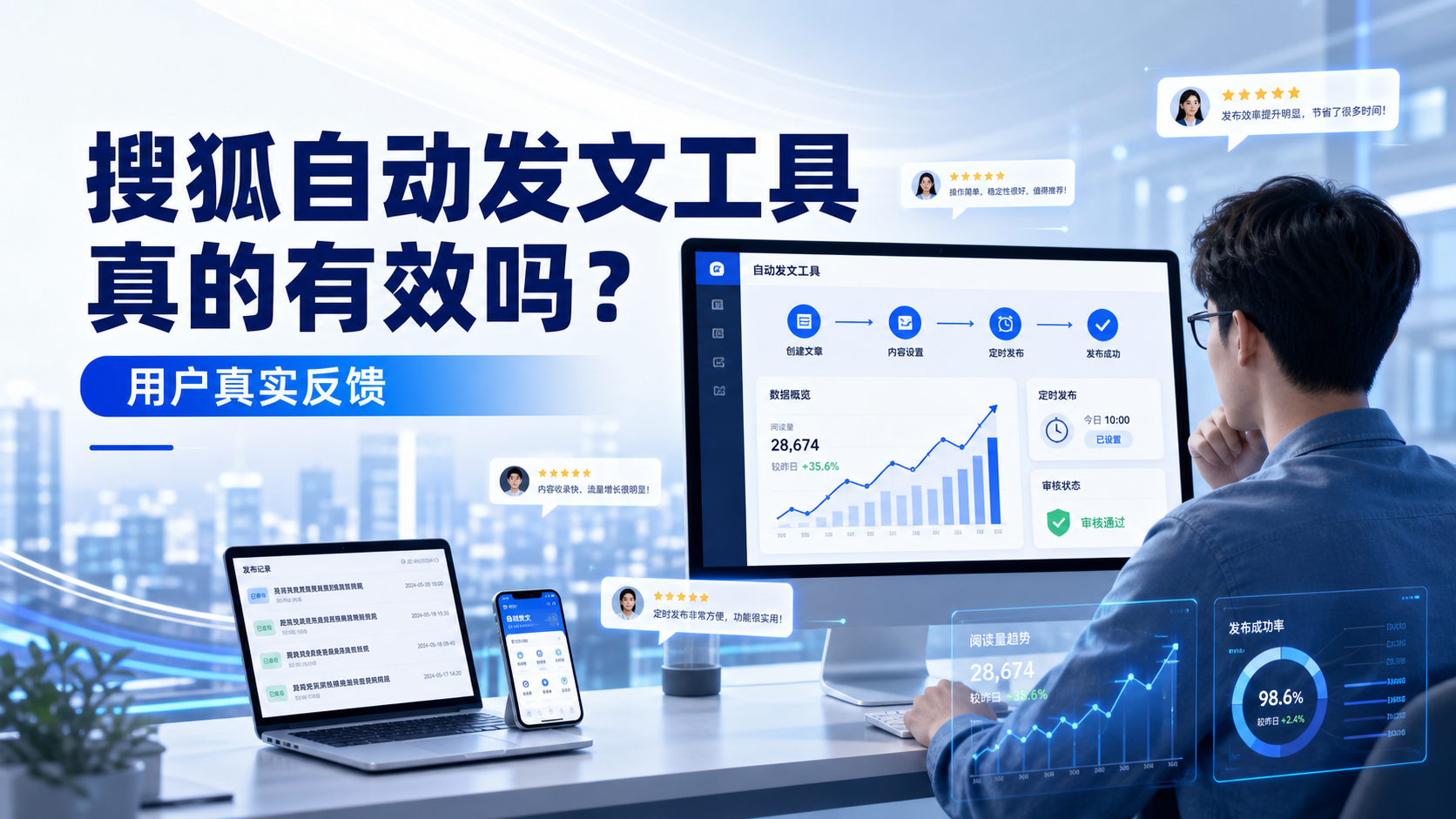 搜狐自动发文工具真的有效吗？钦州用户的真实反馈